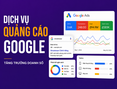 DỊCH VỤ QUẢNG CÁO GOOGLE - GOOGLE ADS